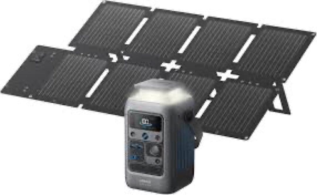 ニ*タ様 新品　ANKER SOLIX C300 DC ポータブル電源 & ソー