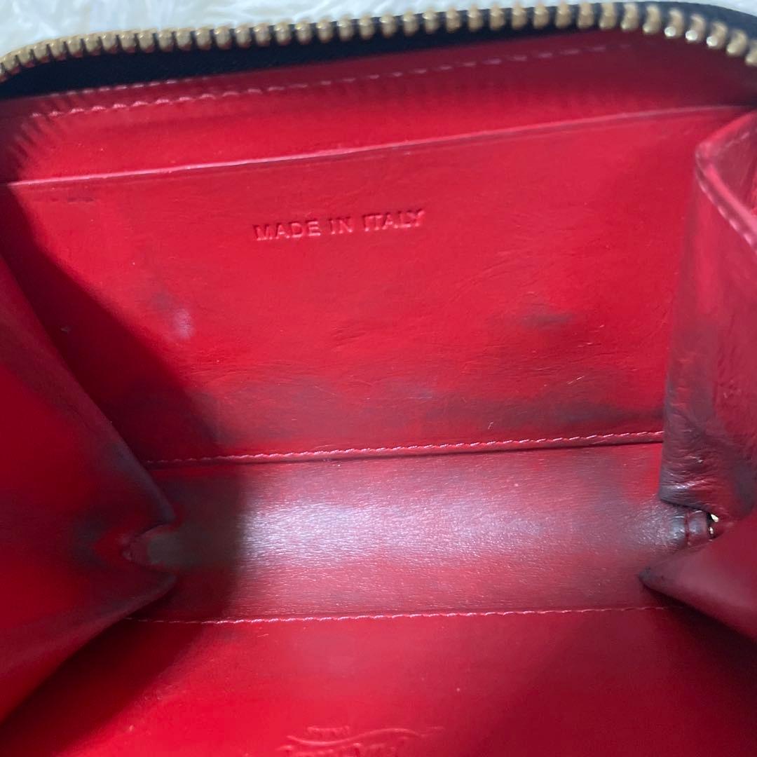 クリスチャンルブタン パネトーネ ミニ財布 ケース スタッズ