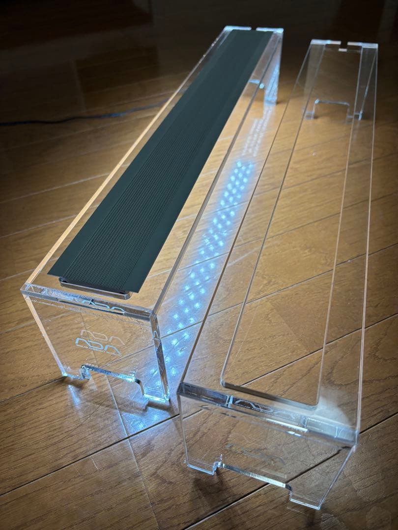 ADA アクアスカイ 601 60cm水槽用 LED照明　アクリルスタンド×２