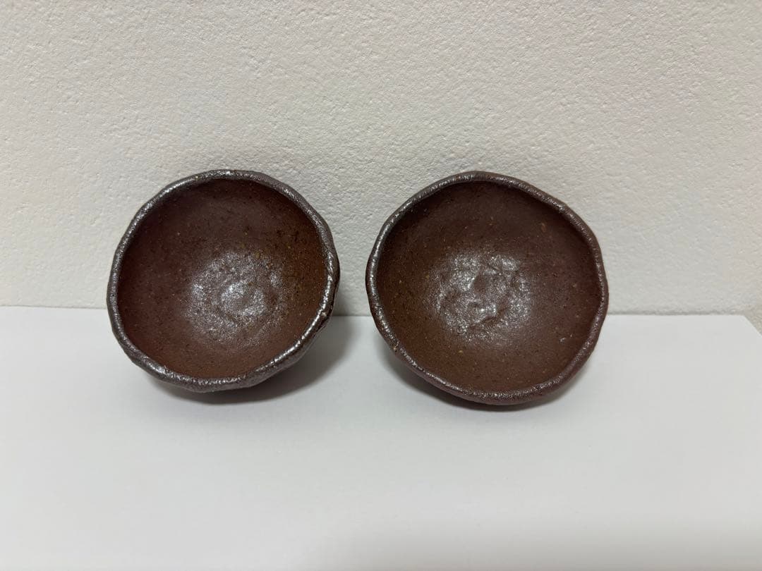 ⑦備前焼 宝瓶  宝瓶セットぐい呑 湯呑み 酒杯 湯冷まし 手びねり 登り窯 竹