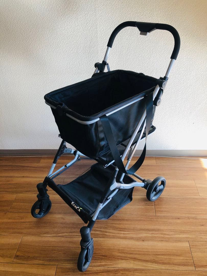 ❤美品❤ 大人気EcoCa エコカ 折りたたみショッピングカート マイバッグ付き