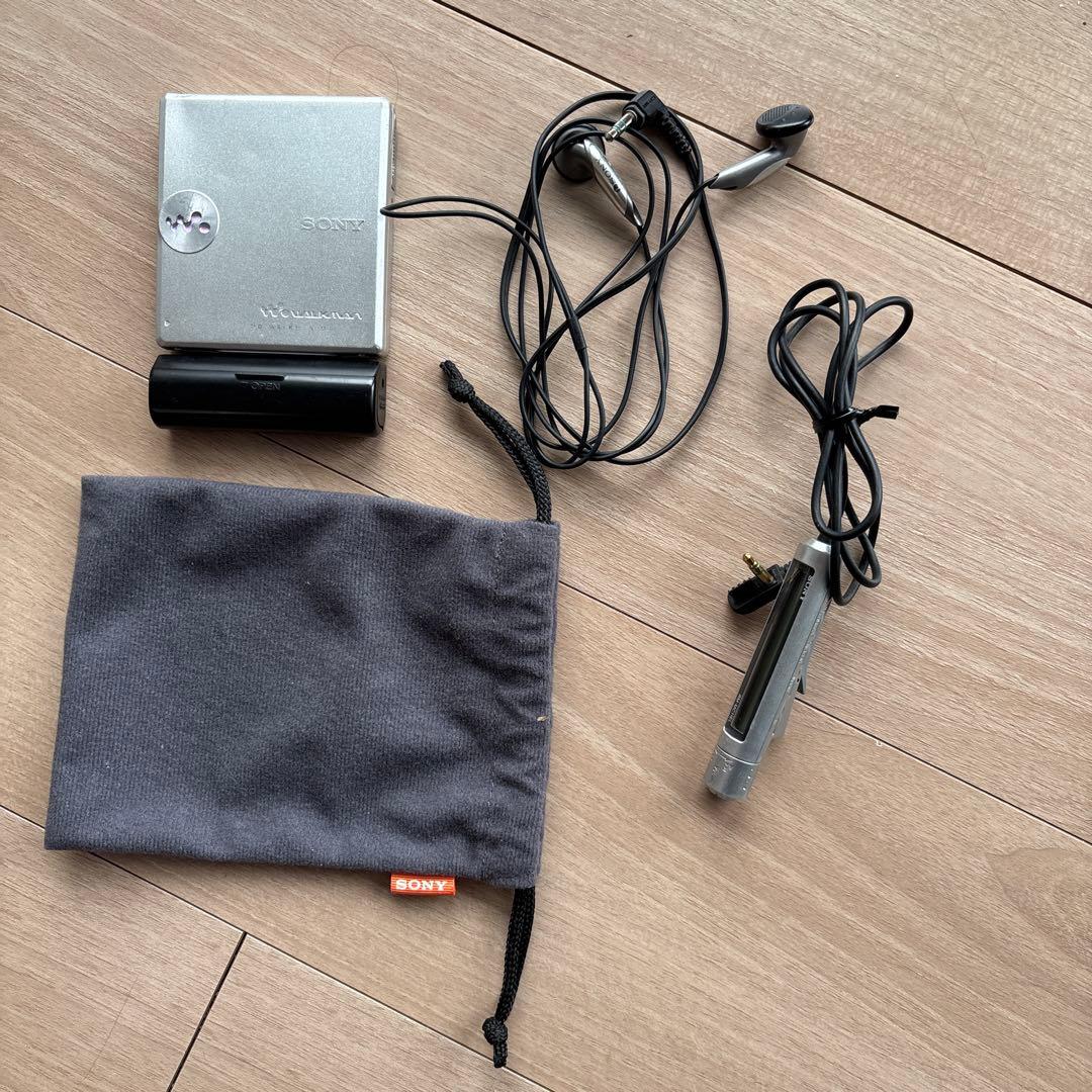 SONY MDウォークマン　MZ-E707 5点