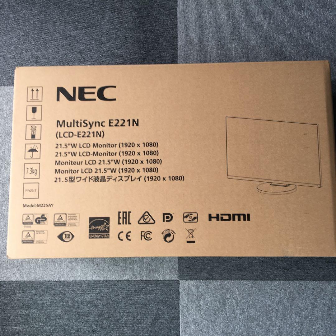【新品】【未使用】NEC LCD-E221N-BK