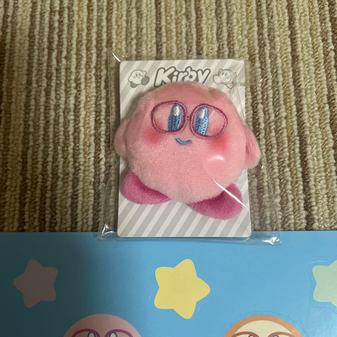 【匿名配送】Zoff × Kirby コラボ商品 ぬいぐるみ　ポーチ　ステッカー