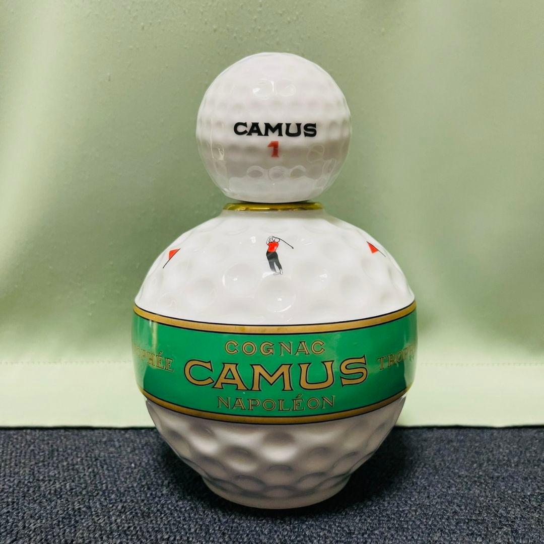 古酒未開栓✅CAMUSカミュナポレオン トロフィーゴルフボール40%コニャックl