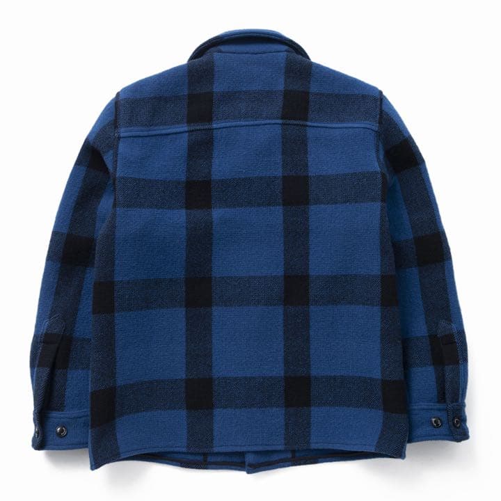 Mサイズ rats buffalo check シャツ ジャケット