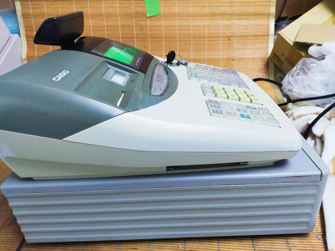 カシオレジスター　TE-2100　フル設定無料　長期使用可能　210000