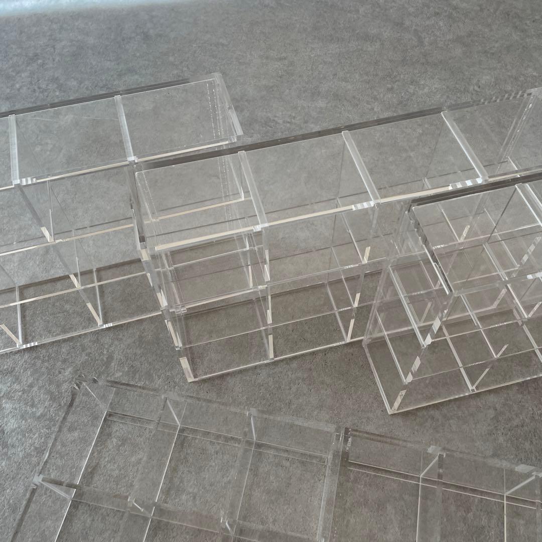 新品同様【無印良品】廃盤 レア アクリル コレクションケース