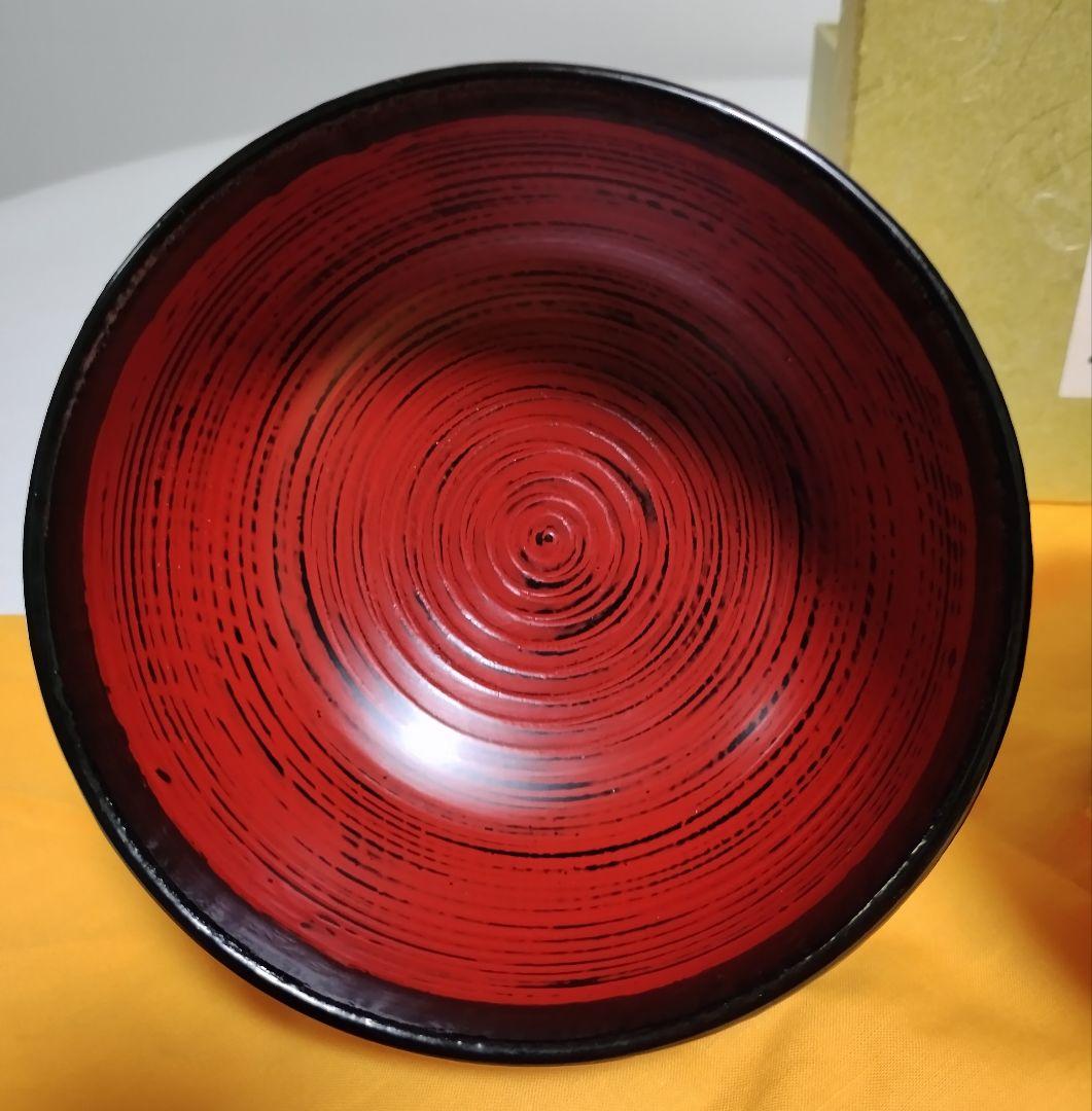 輪島塗　内根来　合鹿椀　2客