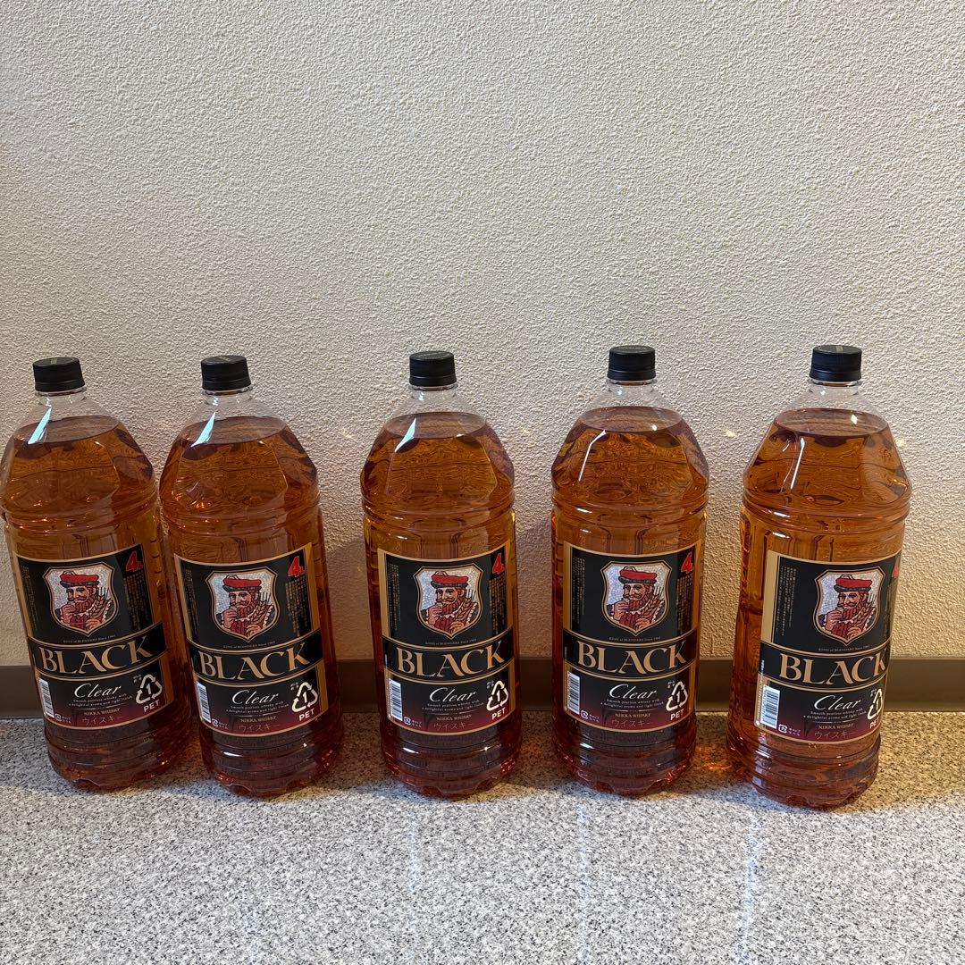 ブラックニッカ　 4L 5本セット