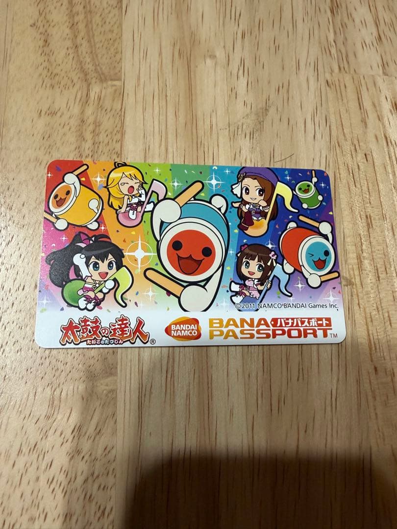 バナパスポート 太鼓の達人×アイドルマスター