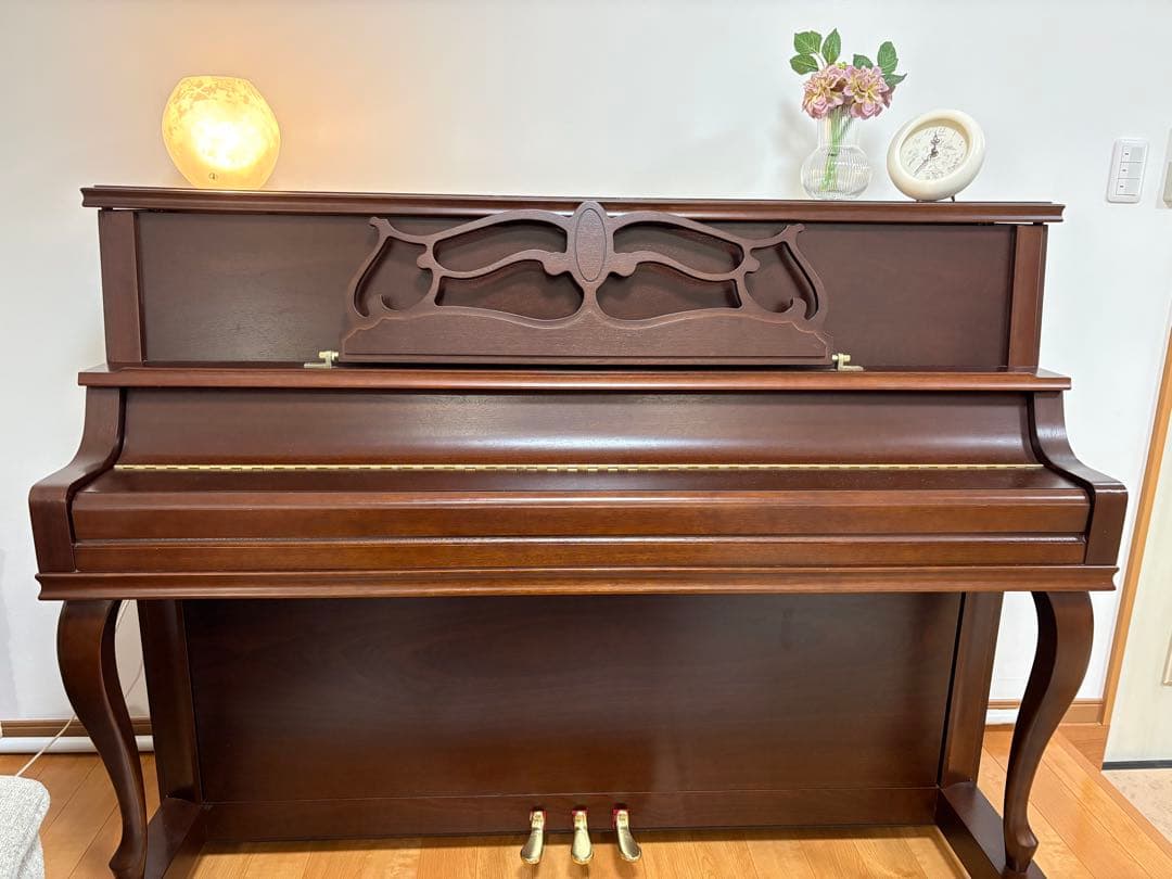 Wandellung アップライトピアノ ダークブラウン
