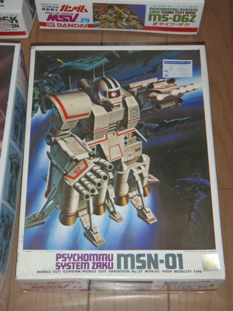 MSVザクシリーズ６体セット　旧キット　ガンプラ　機動戦士ガンダム パーツ欠品有