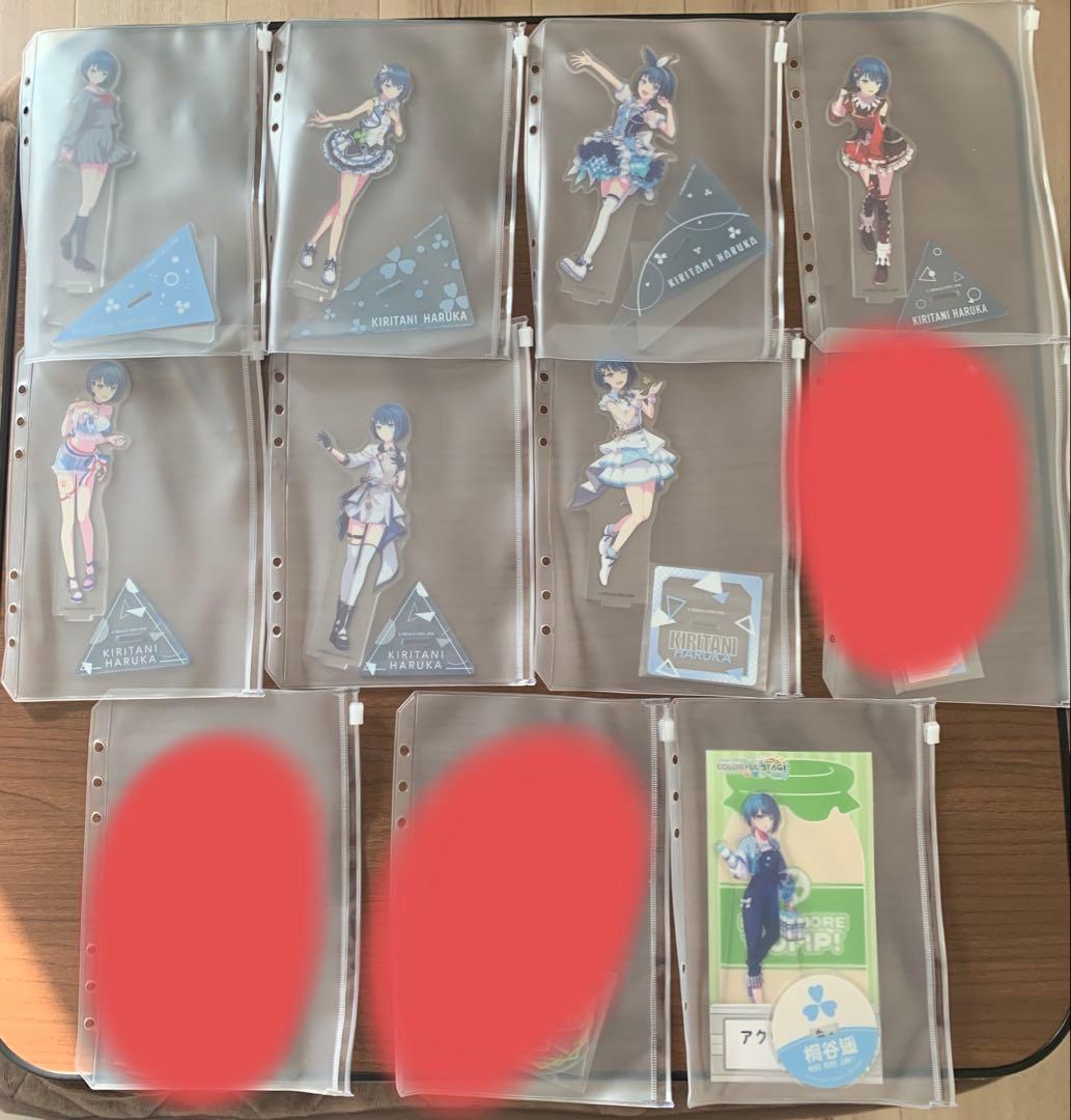 桐谷遥 アクリルスタンド10点セット バラ売り可