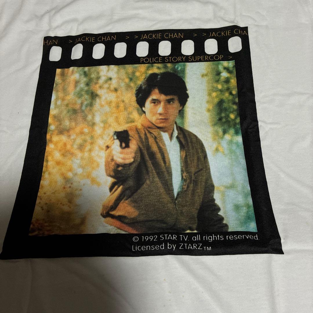 ‼️新品未使用品超希少品‼️ポリスストーリー ジャキーチェンビンテージtシャツＭ