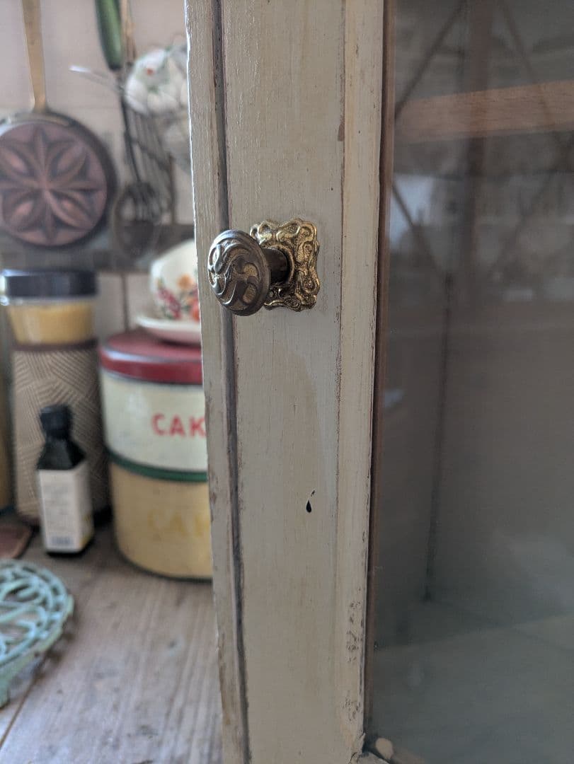 値下げ中　アンティーク　ウォールキャビネット