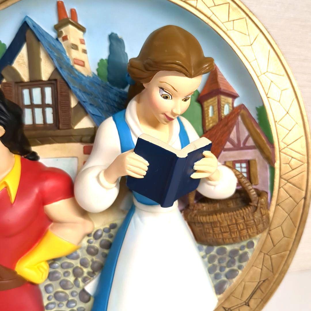 美女と野獣 3Dレリーフプレート ディズニーストア