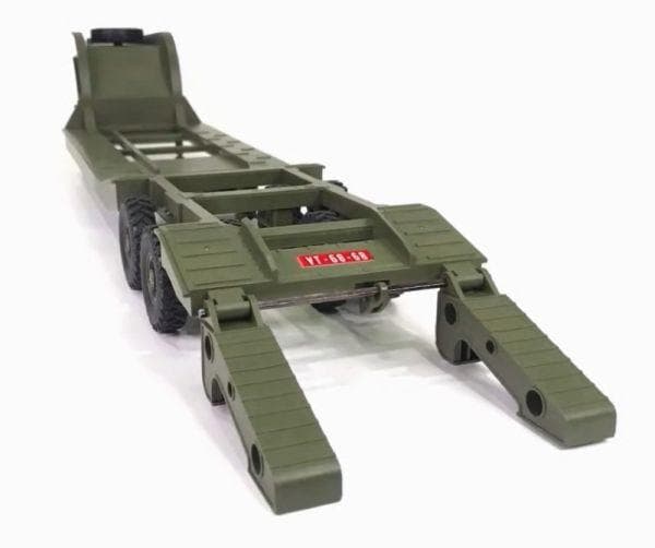 1/16 ミリタリートレーラーラジコン・E-1 クローラー式輸送トラックセット