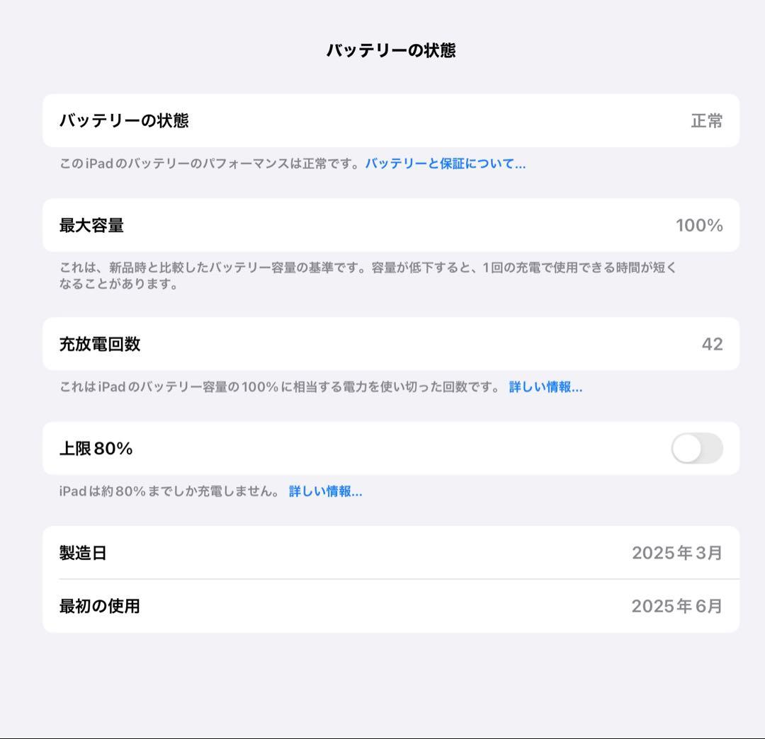 【美品】iPad Pro 11インチ 第7世代 M4 256GB