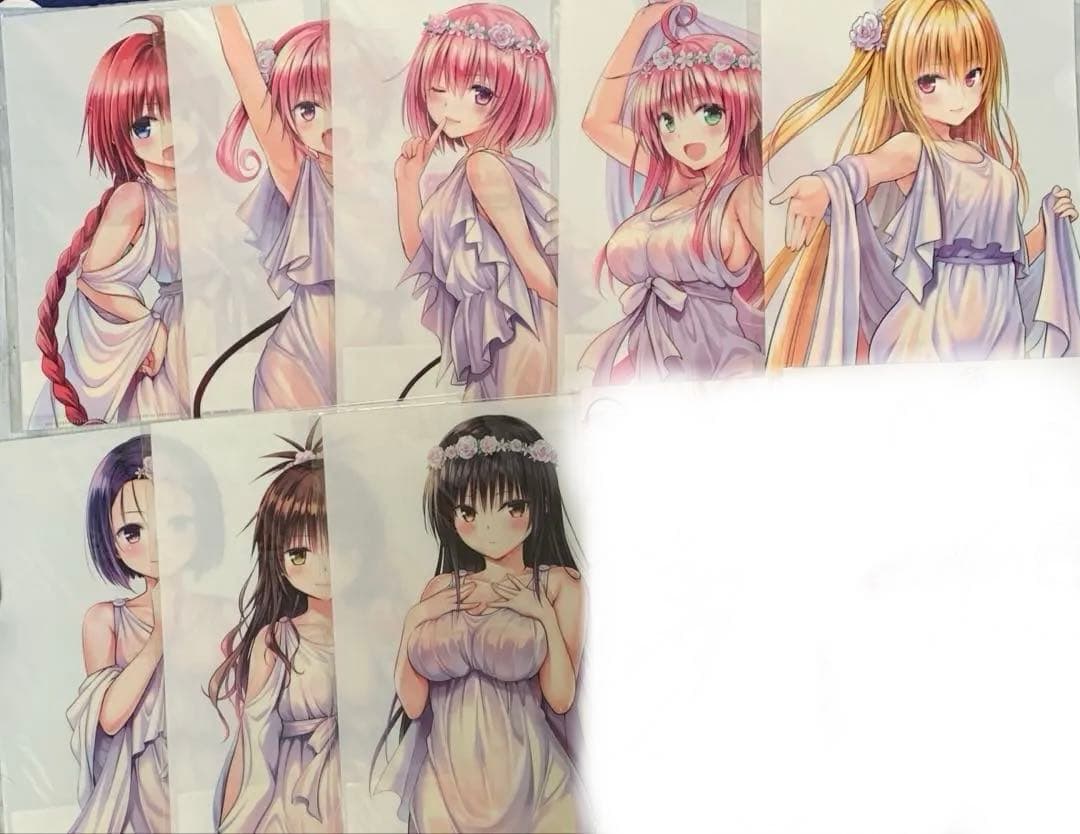 ToLOVEる 原画展 凱旋 クリアファイル　8種セット