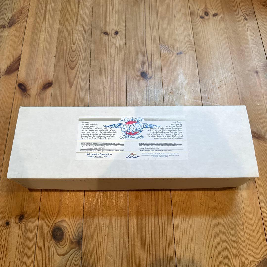 Labatt’s Streamliner 限定モデル No.1032/4000
