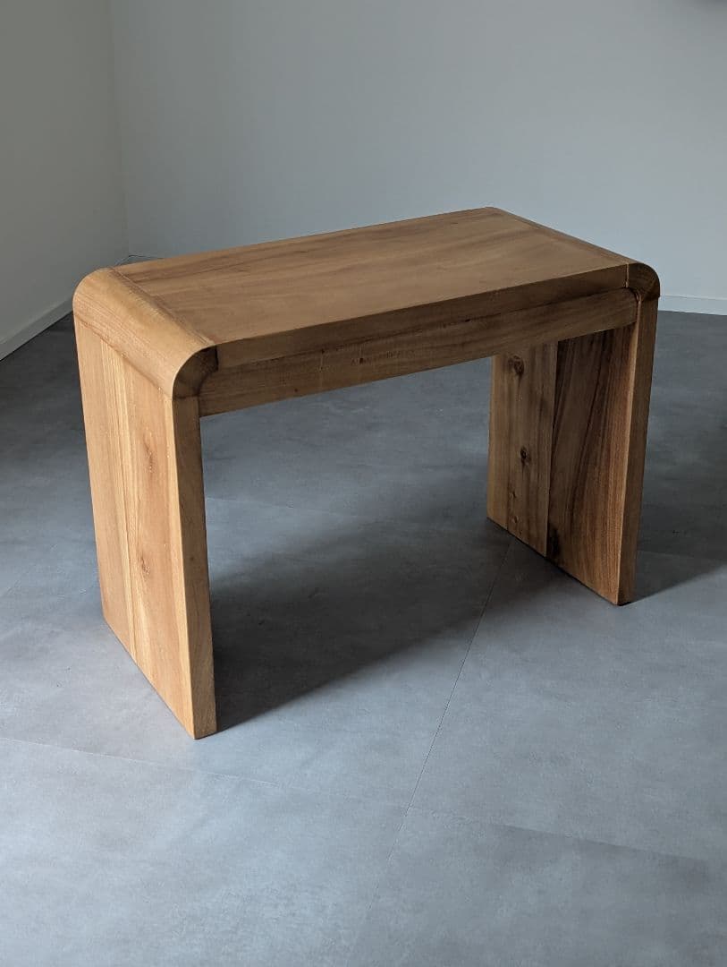 USED/カリッジマーケット チーク無垢材 サイドテーブル ベンチ 北欧