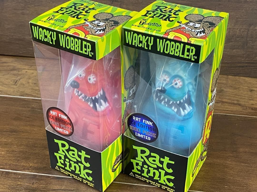 ラットフィンク ボビングヘッド FIRE・ICE 2体セット FUNKO