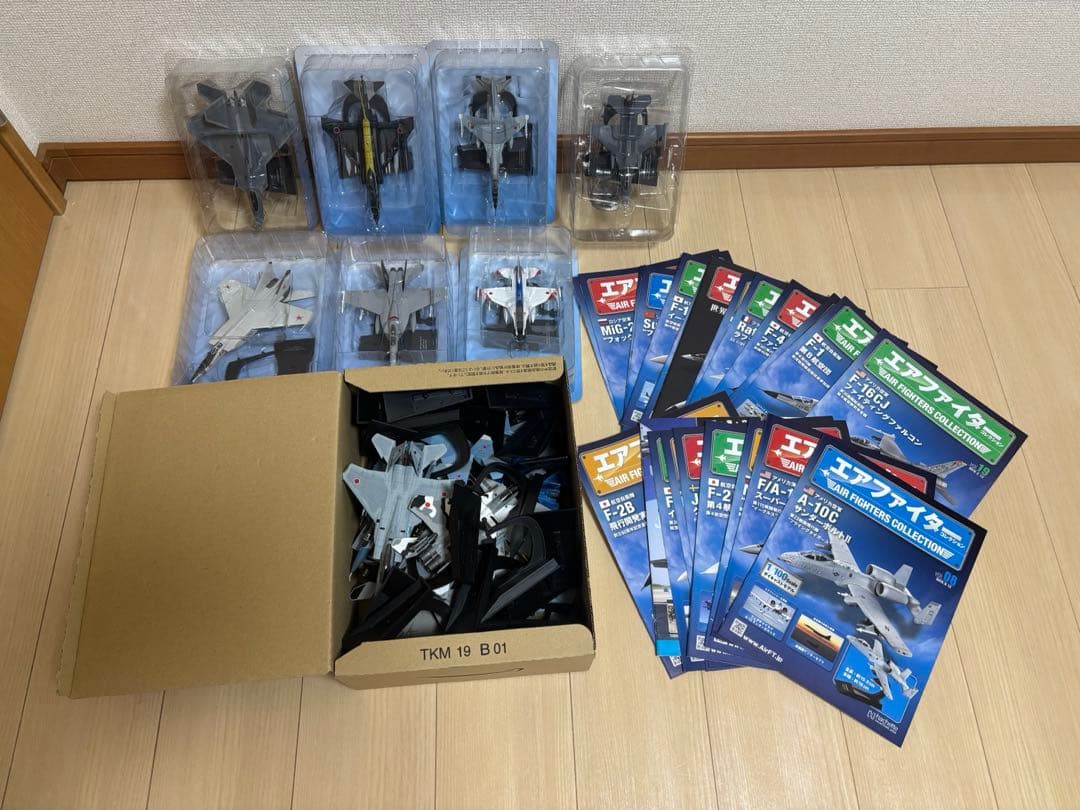 エアファイターコレクション まとめ売り アシェット 戦闘機 フィギュア