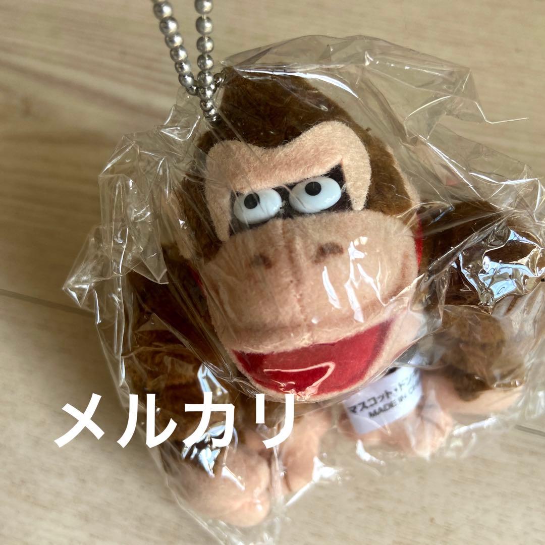 ドンキーコング　マスコットドンキー　ぬいぐるみ　レトロ　タカラ　当時物　未使用