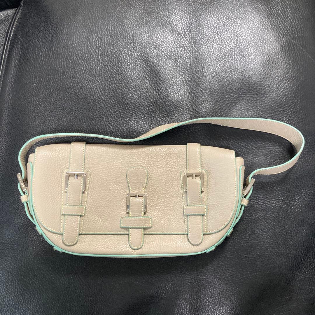 LOEWE ショルダーバッグ クリーム色