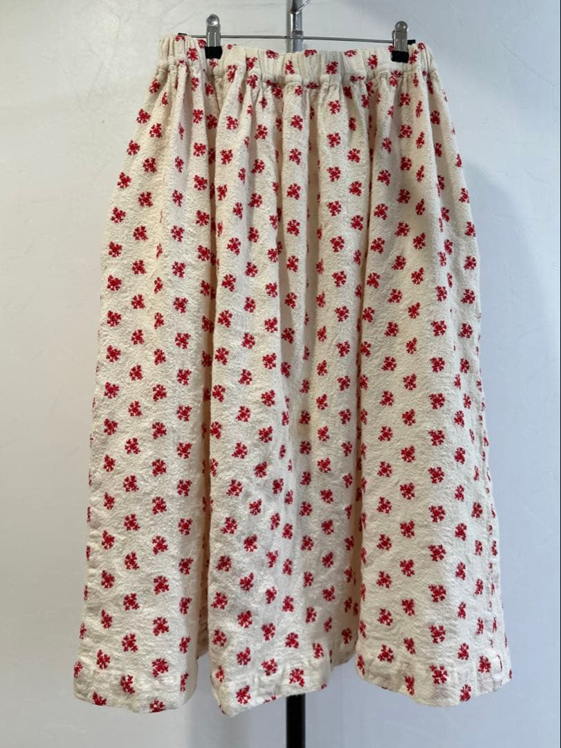 2021AW コムデギャルソンガール　刺繍スカート