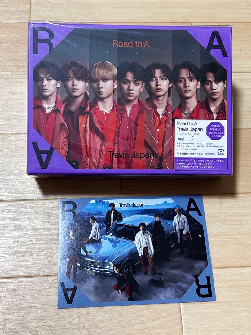 Travis Japan Road to A DVD ポーチ ポストカード付き