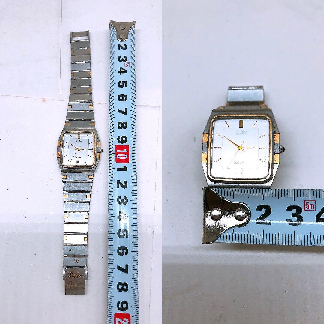 ア*ラ様 SEIKO セイコー Dolce 腕時計 クオーツ アナログ ヴィンテ