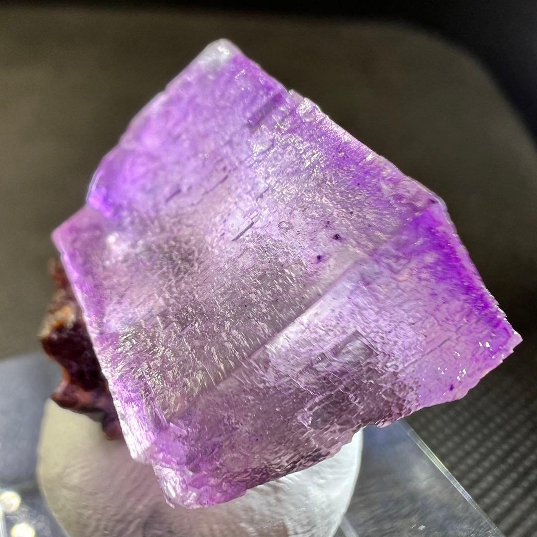 イリノイ産　パープルフローライト　美結晶