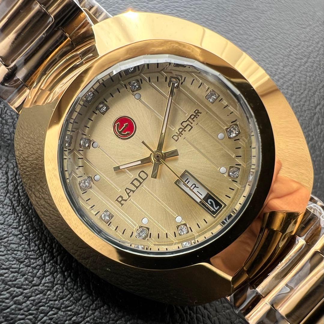 【美品】ラドー ◆ RADO ダイヤスター 自動巻き 腕時計 ビンテージ 374