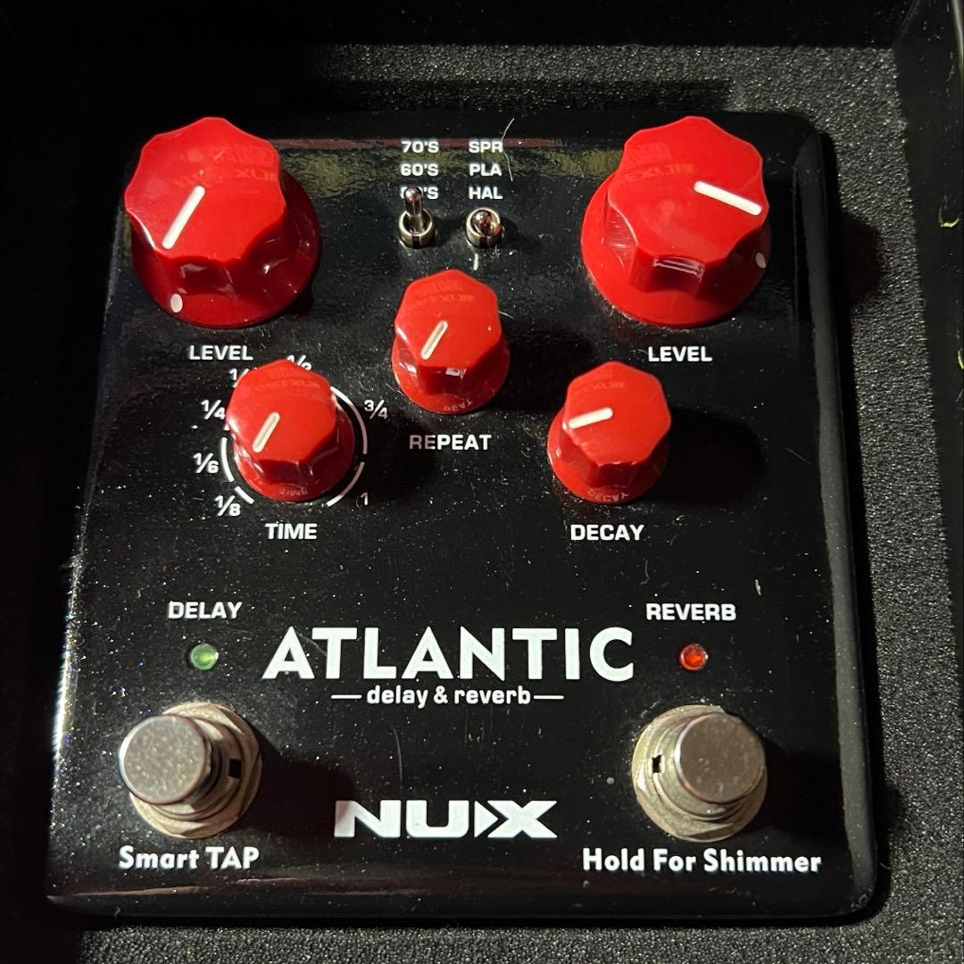 「１月2日」NUX ATLANTIC ディレイ&リバーブ