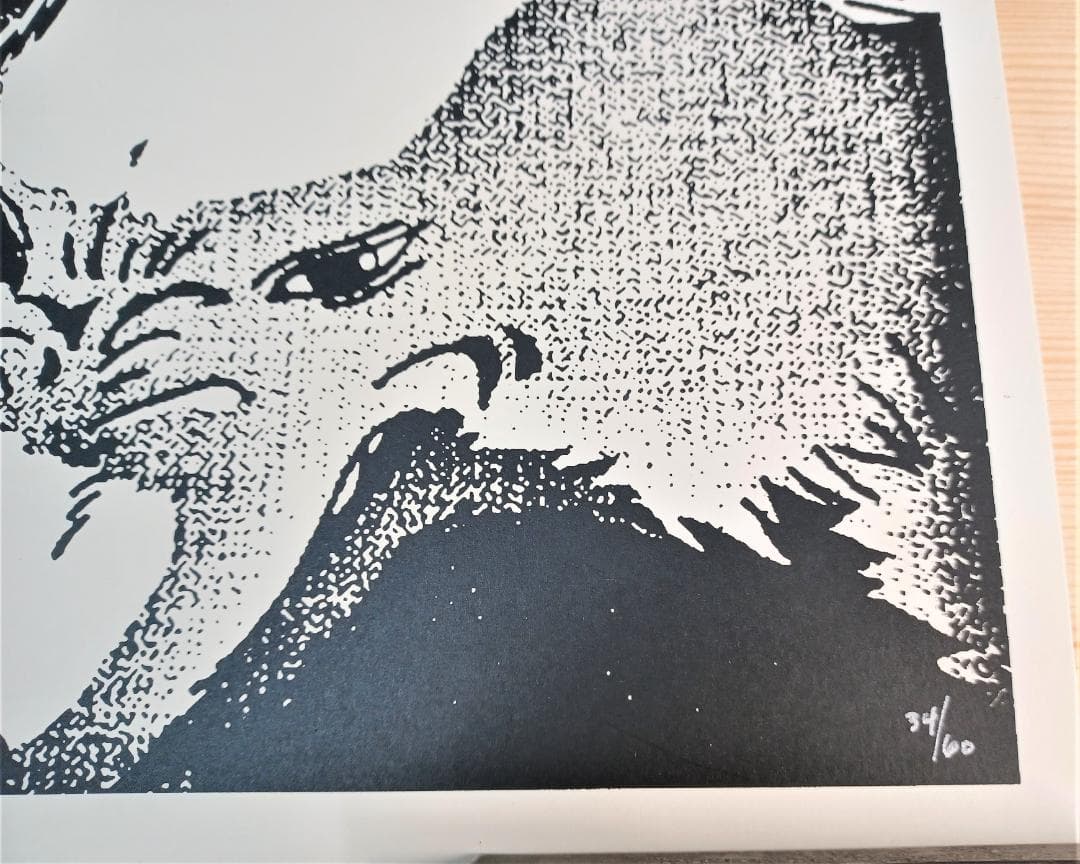 もののけ姫 サン・アシタカ　60枚限定スタジオジブリシルクスクリーンプリント