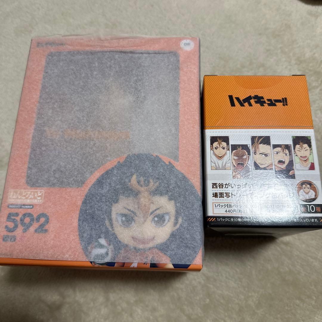 西谷夕 ねんどろいど 西谷がいっぱい 場面写トレーディング缶バッジ