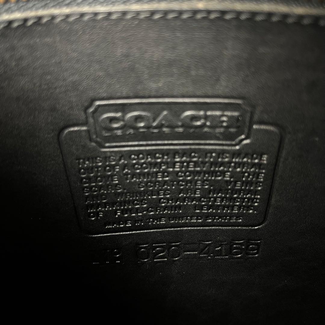 【美品・希少】OLDCOACH ショルダーバッグ フラップ ブラック USA製