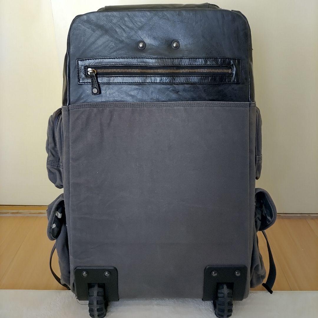 よっちゃん&アッ君　Diesel グレー キャリーバッグ