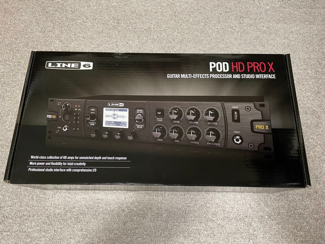 ギター Line6 POD HD PRO X