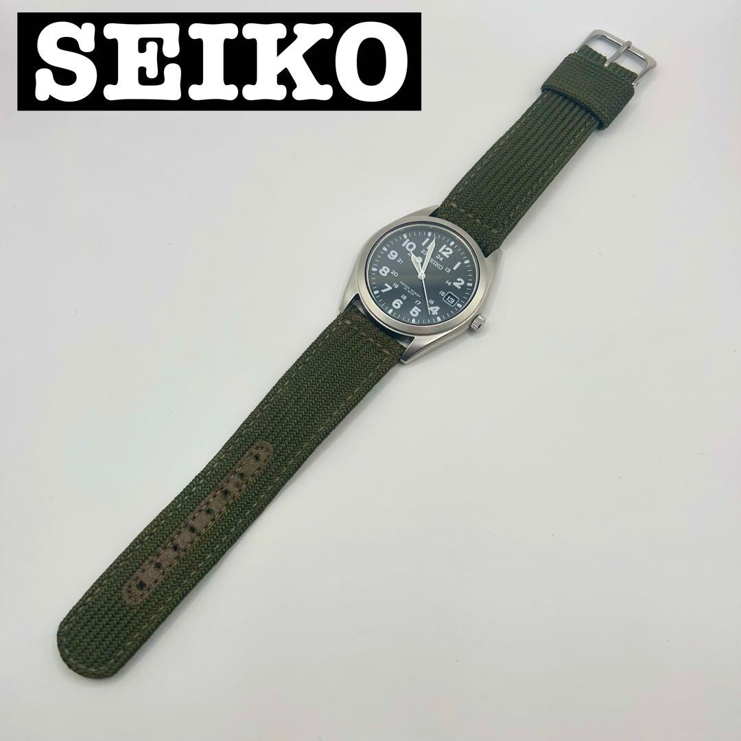 【ミリタリー】Seiko セイコー 腕時計 クォーツ 10気圧防水 日本製