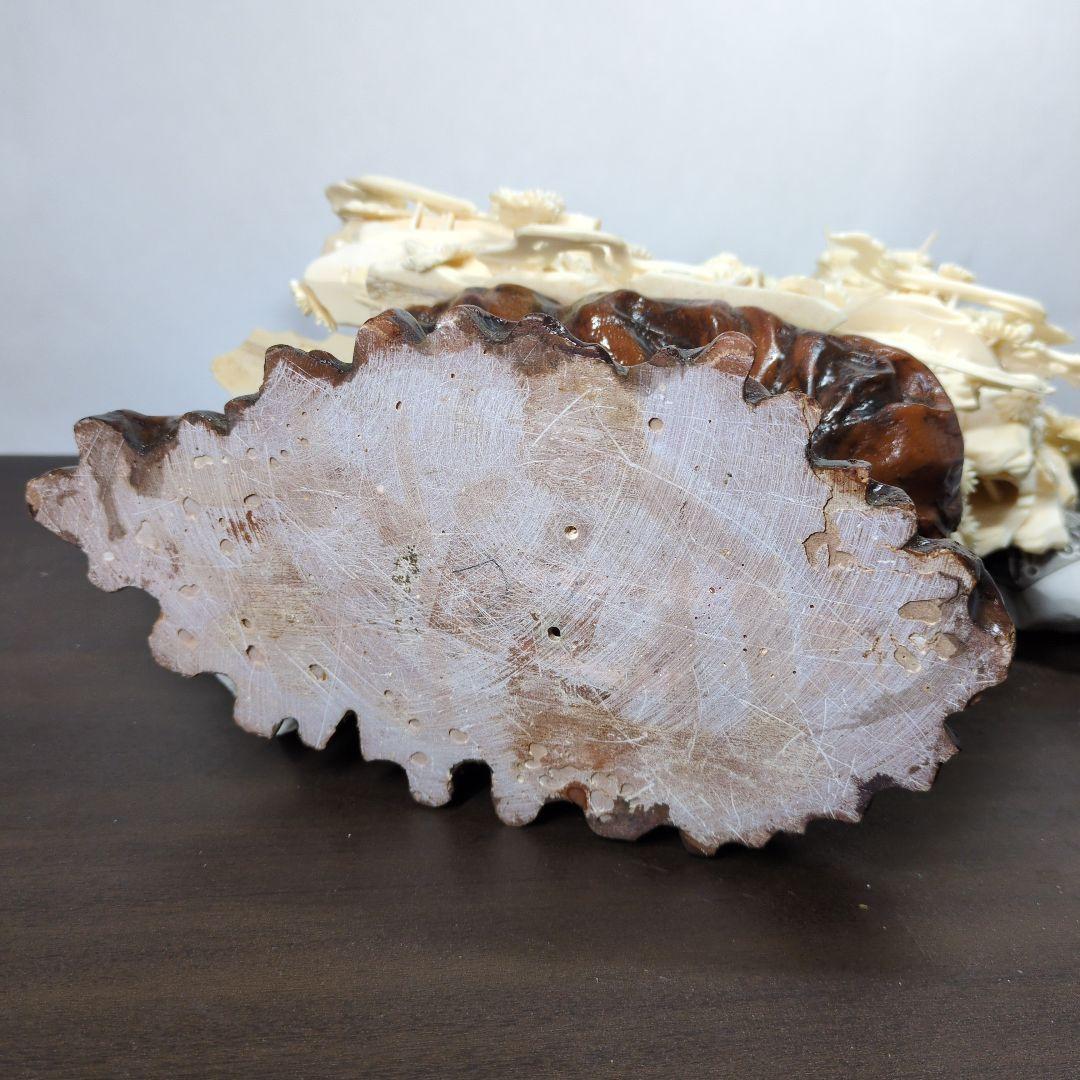 中国美術 八仙 桃源郷 細密彫刻 置物 高さ約42cm