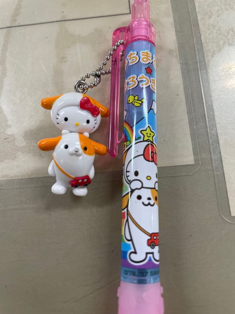 ちまちまぬいぐるみ付きシャープペンシル