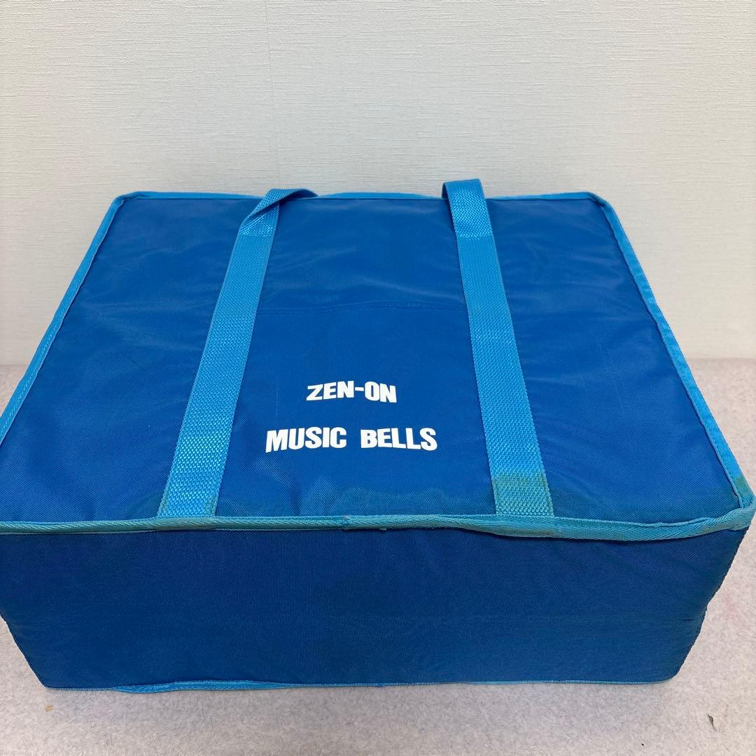 ■【極美品】全音 ミュージック ゼンオン ハンドベル 23音 ケース付