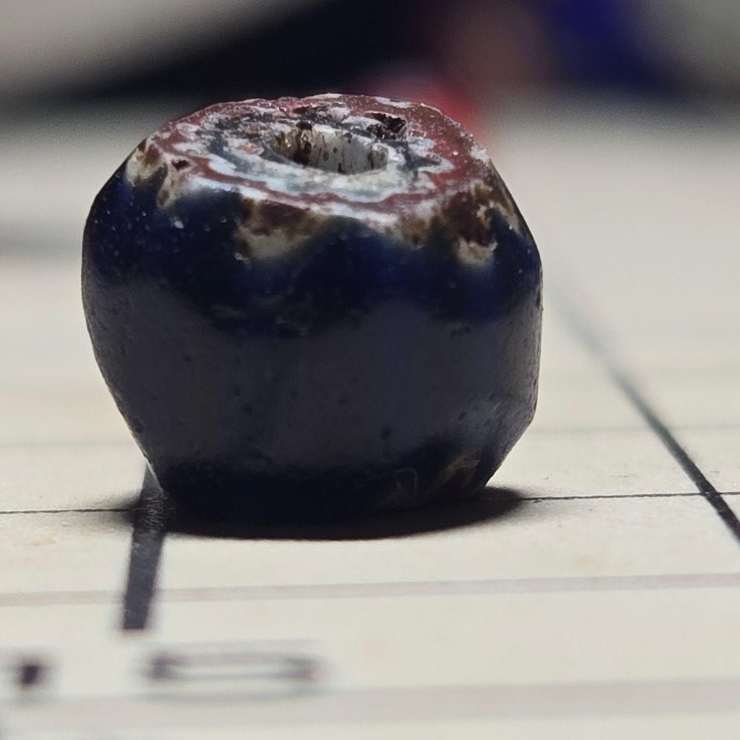 小粒　雰囲気抜群　７層シェブロンビーズ　goro's等のカスタムに　13