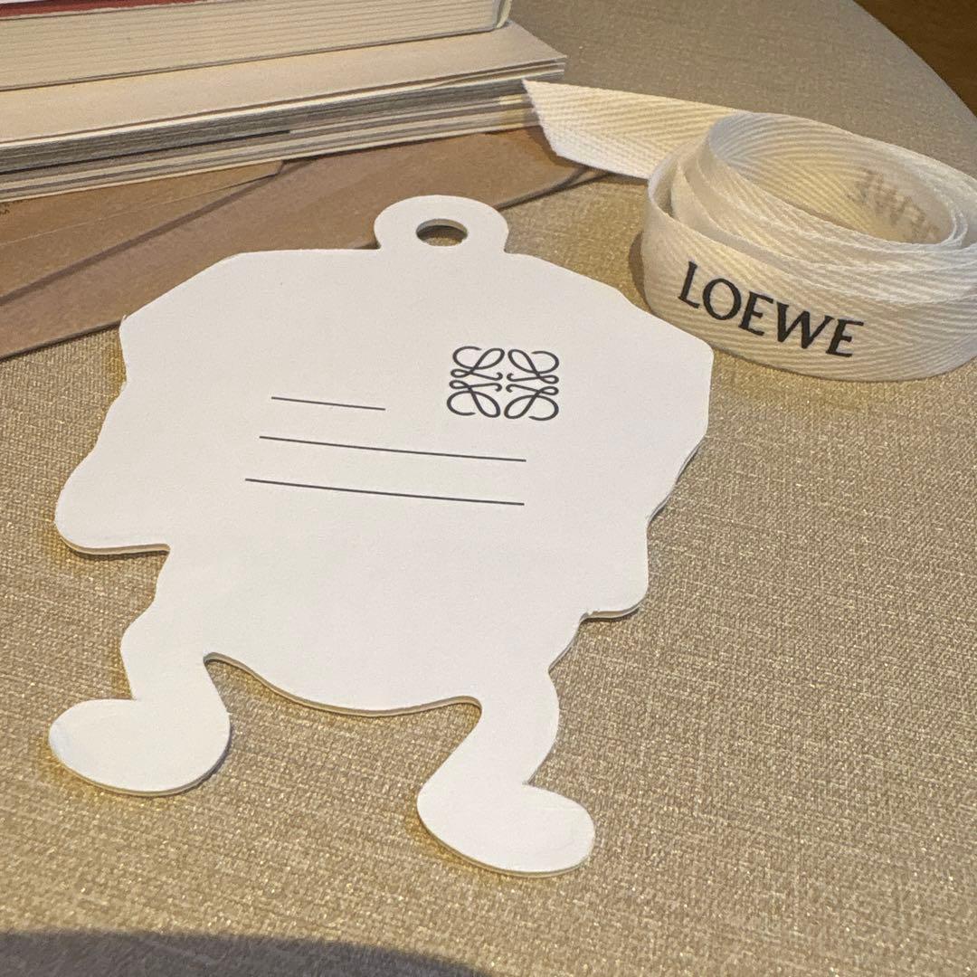 ロエベ LOEWE ジブリ 千尋　ノート 袋　湯札　リボン　千と千尋　ノベルティ