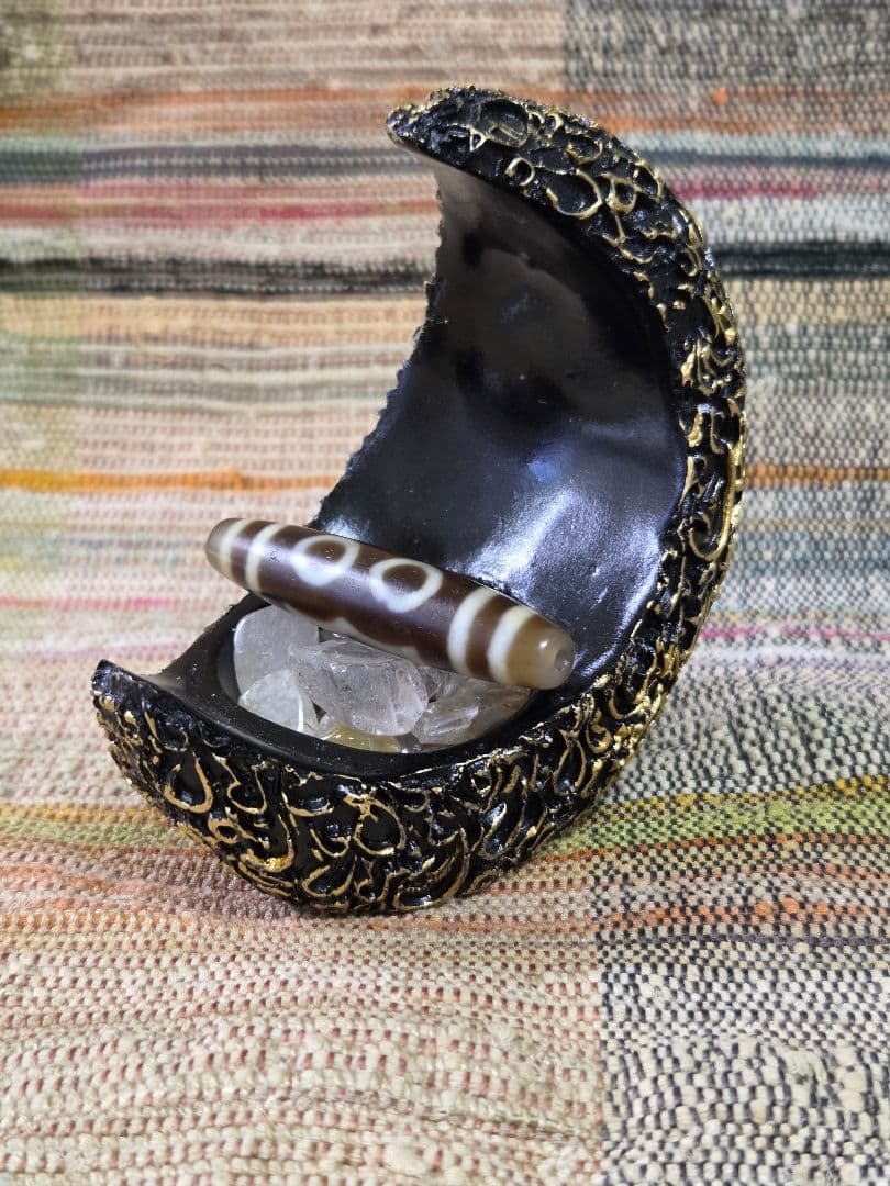 067　天珠　正統派　三眼天珠　dzibeads！