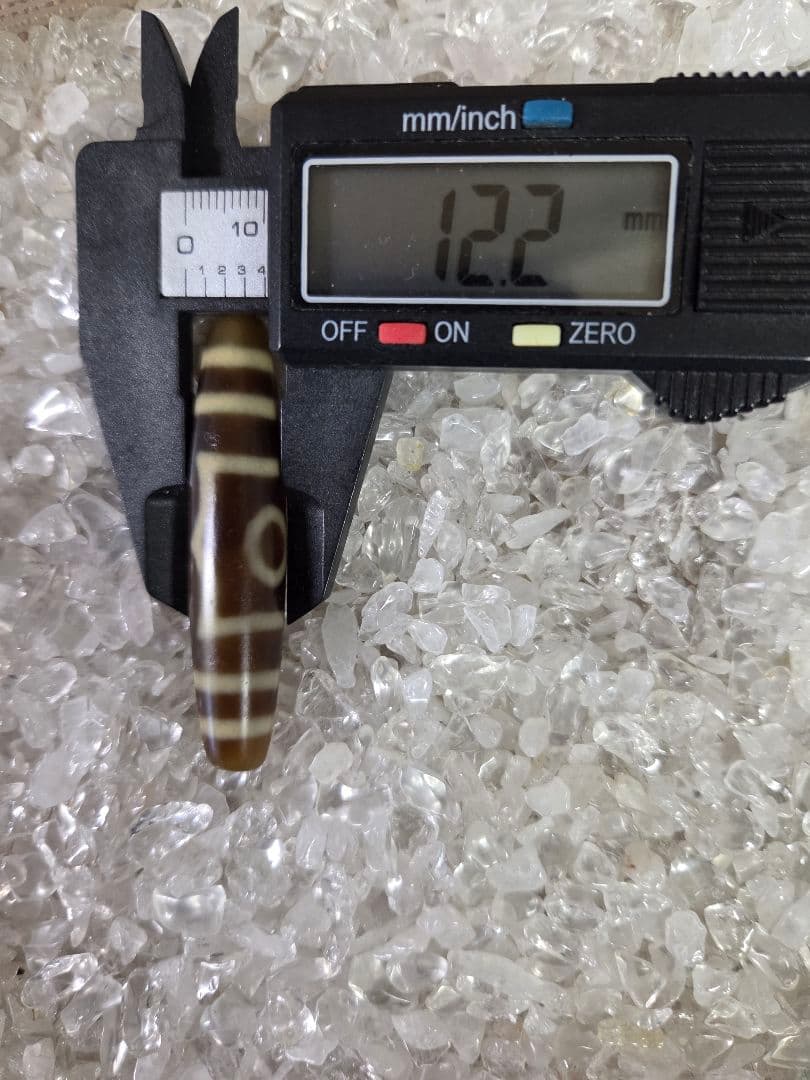 067　天珠　正統派　三眼天珠　dzibeads！