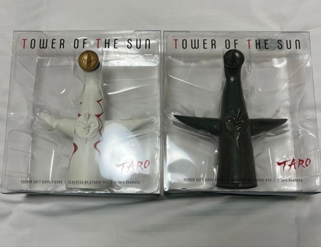 TOWER OF THE SUN TARO フィギュア太陽の塔 ソフビ 岡本太郎